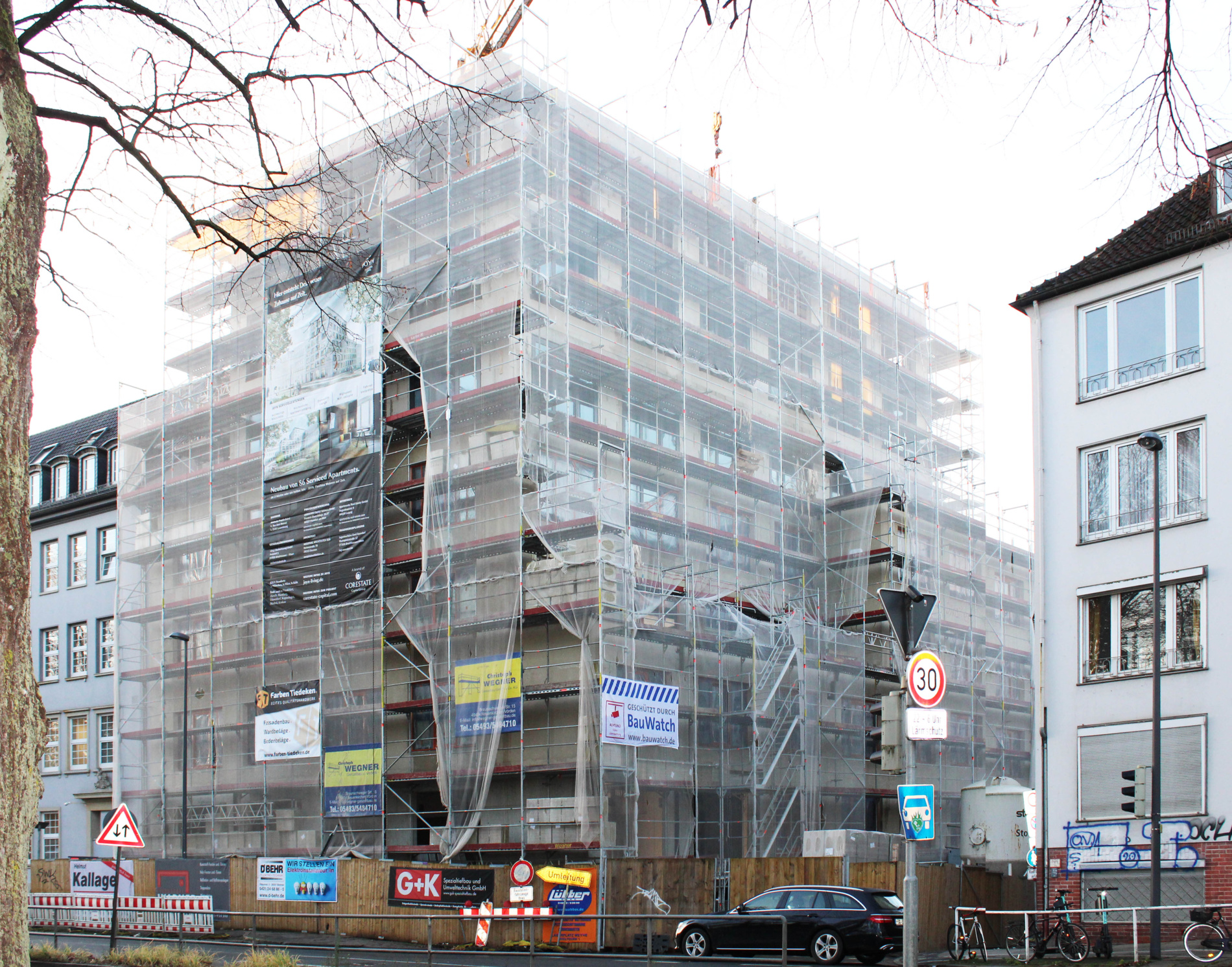 Rohbau Kontorhaus Am Wall