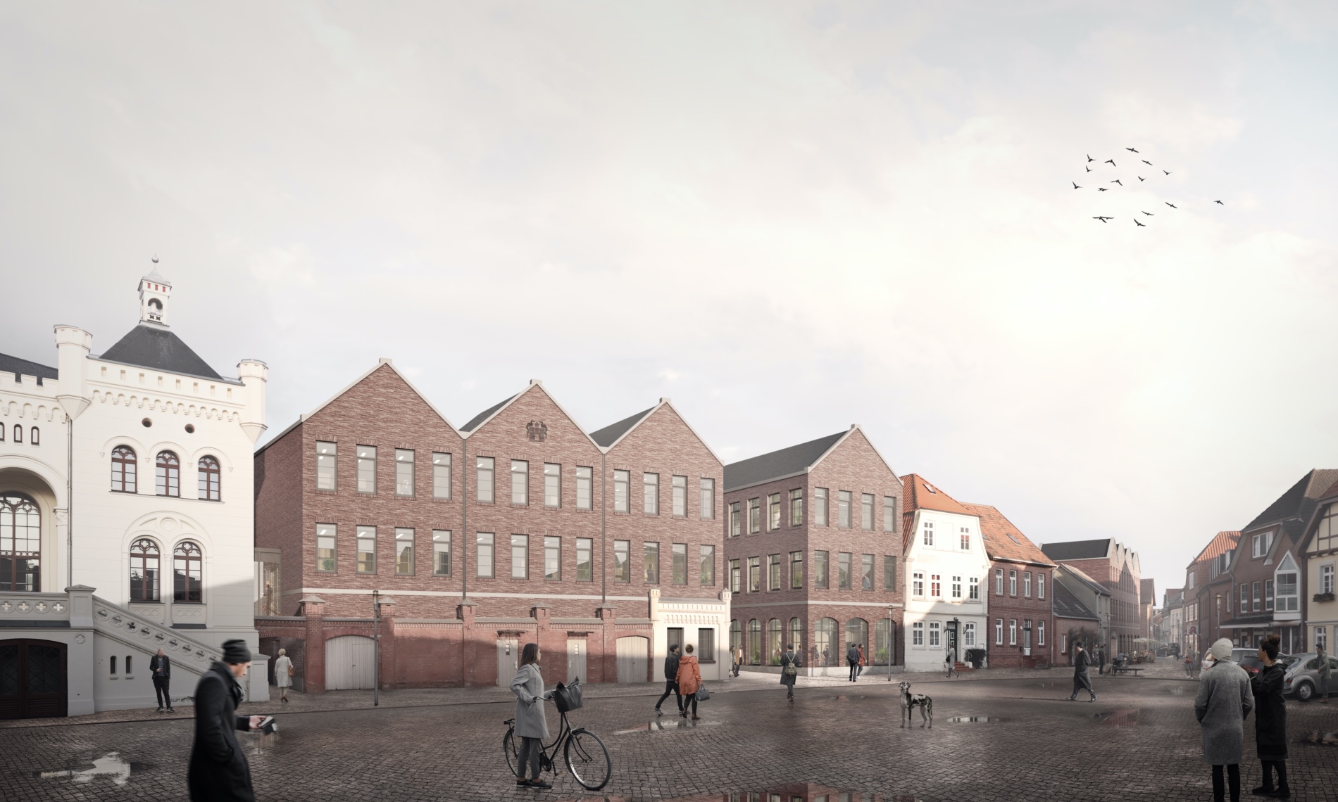 Wettbewerb Rathaus Wittenburg 3. Preis